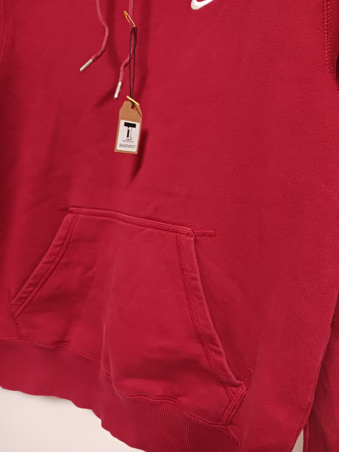 나이키 스우시 기모 후드 티셔츠 상품이미지5