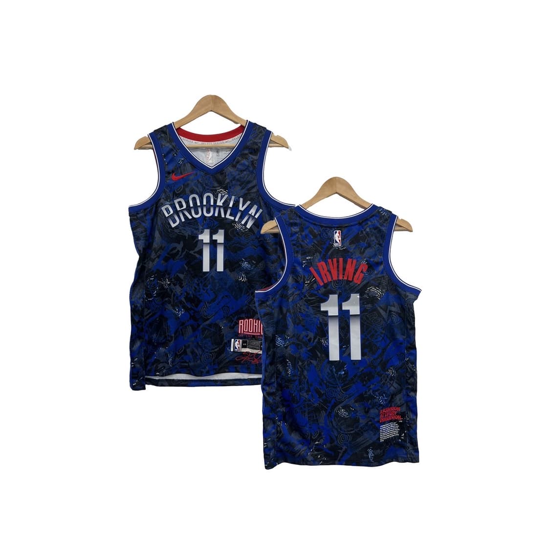 나이키 NBA 카이리 어빙 셀렉트 농구 유니폼 슬리브리스 상품이미지1