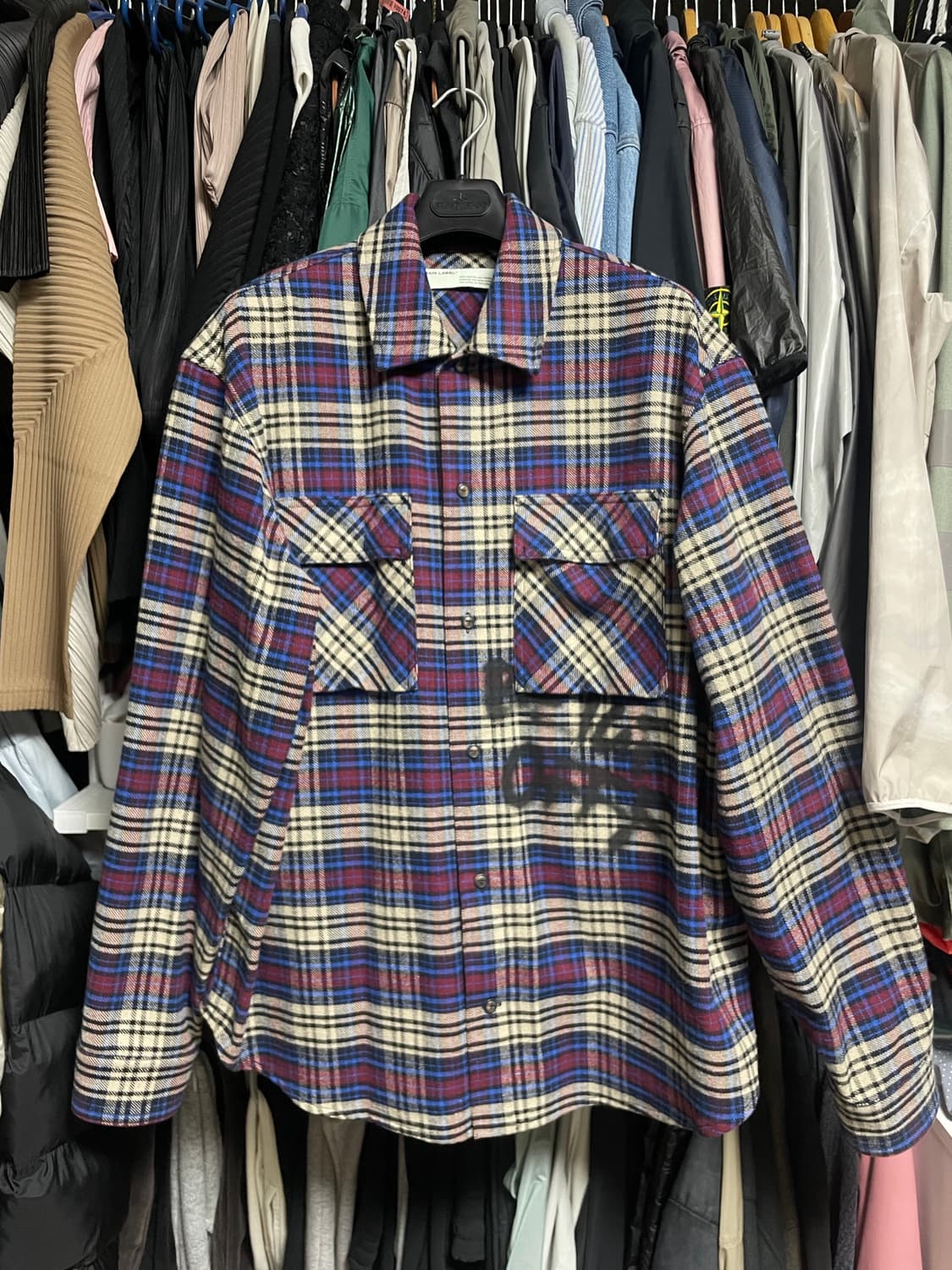 [m] 오프화이트 셔츠자켓 상품이미지1