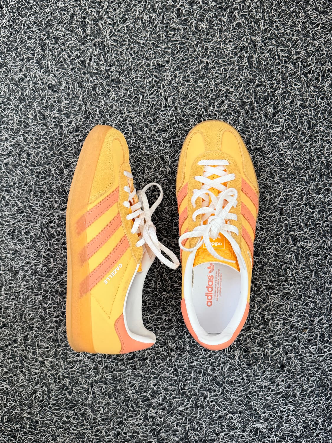 아디다스 가젤 옐로우 오렌지 225 상품이미지2
