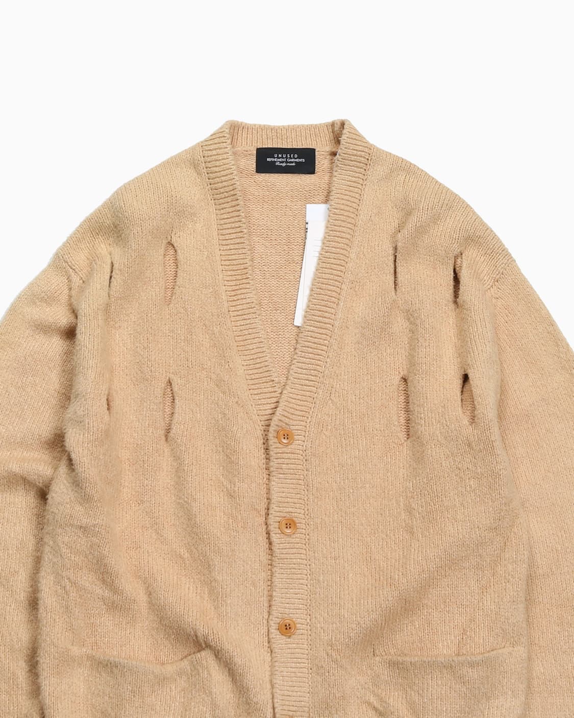 언유즈드 실크 코튼 가디건 상품이미지2