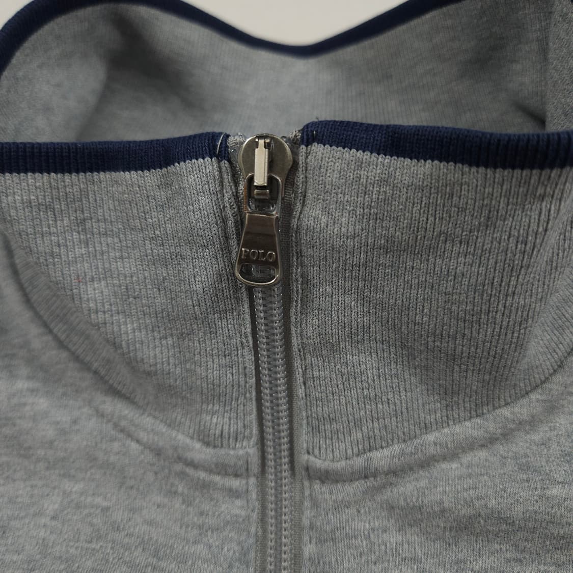 XL(105) 폴로랄프로렌 빅포니 코튼 트랙탑 그레이 상품이미지5