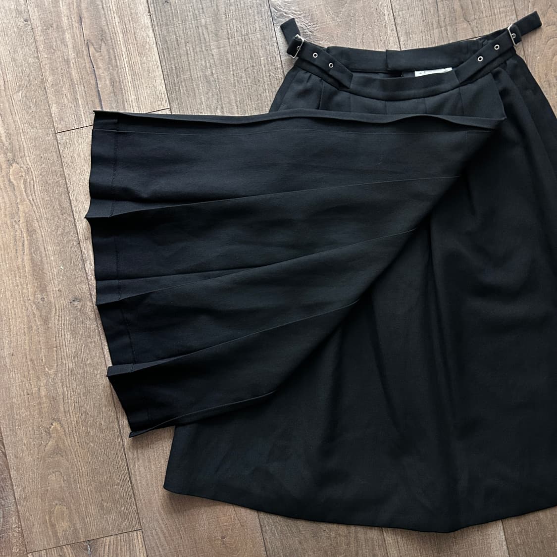 Docking Pleats Side Belt Skirt 상품이미지8