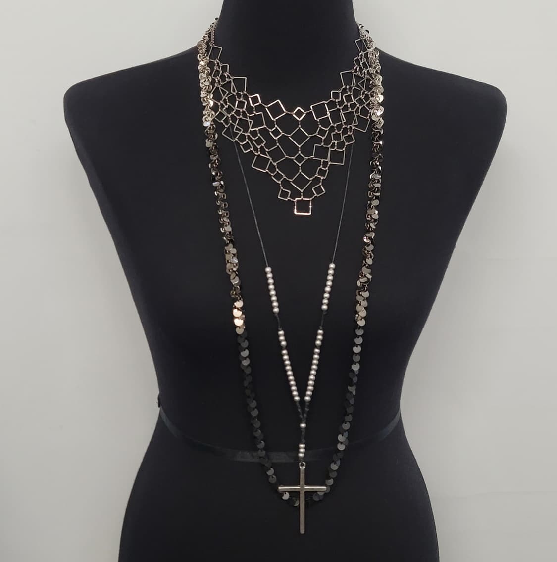 cross necklace set 상품이미지6