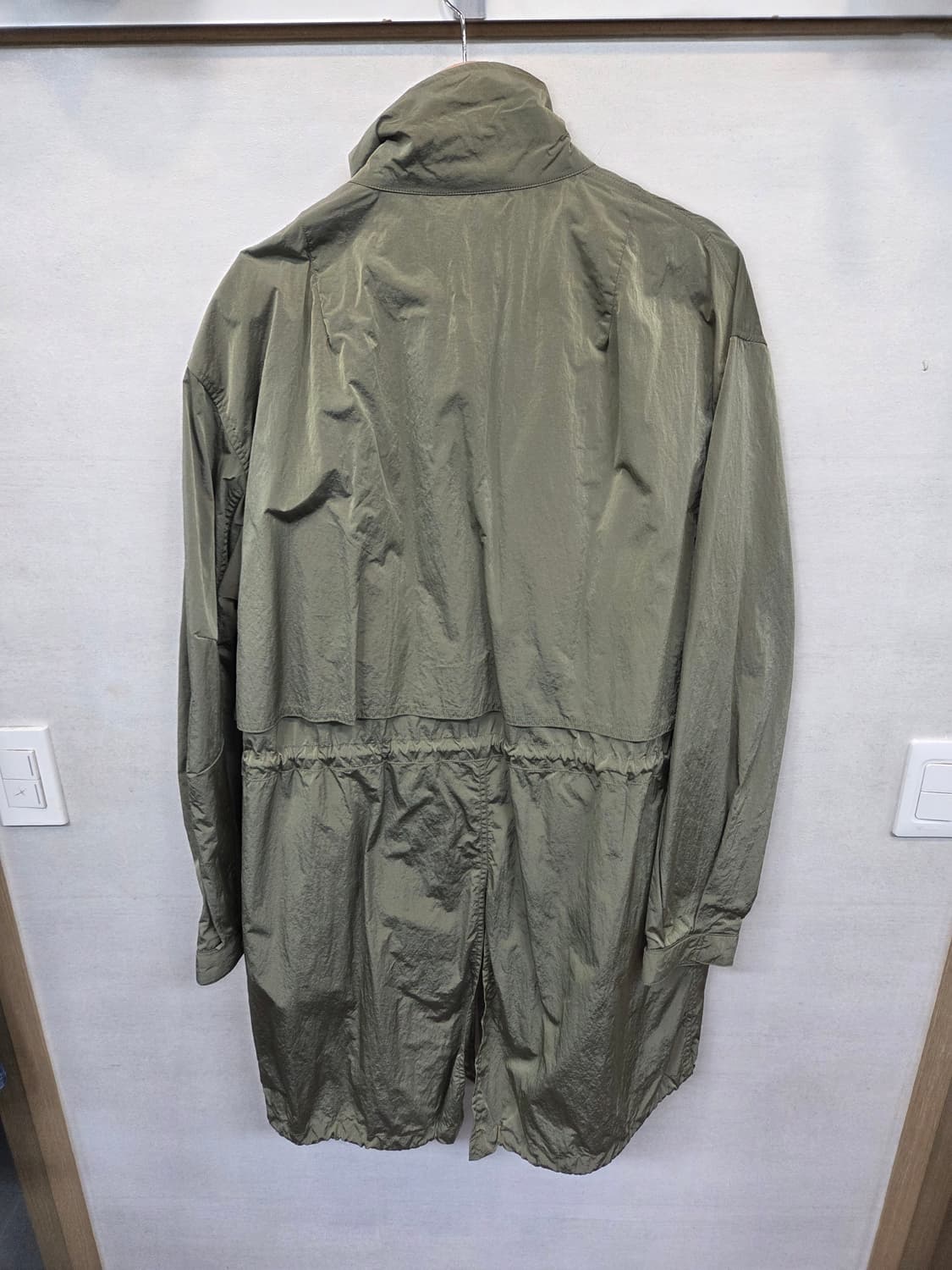 배드인배드 m-51 메탈릭 카키 피쉬테일 나일론 자켓 L 상품이미지2