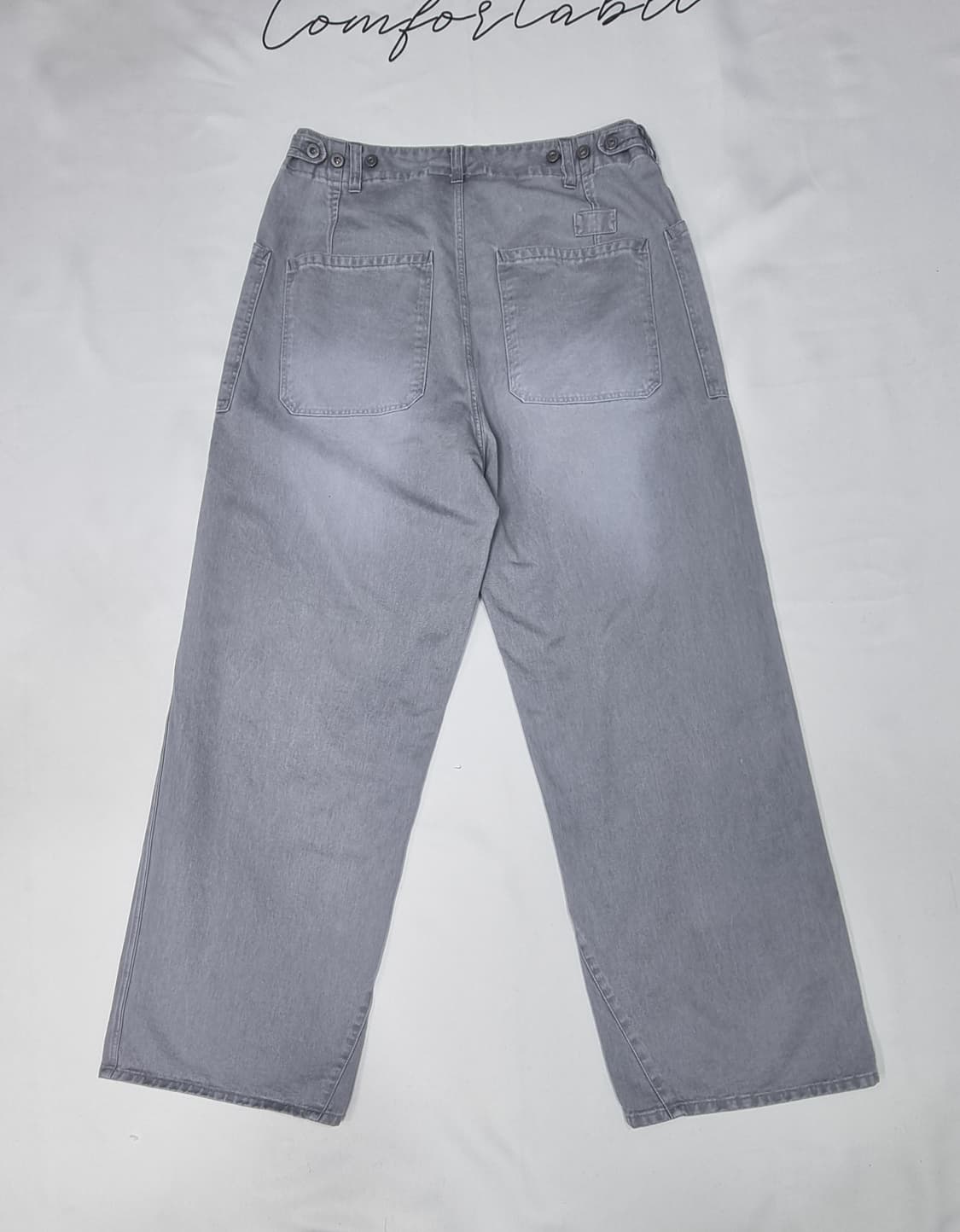 폴리테루 코튼 퍼티그 미드그레이 팬츠 2size _ 남성 상품이미지5