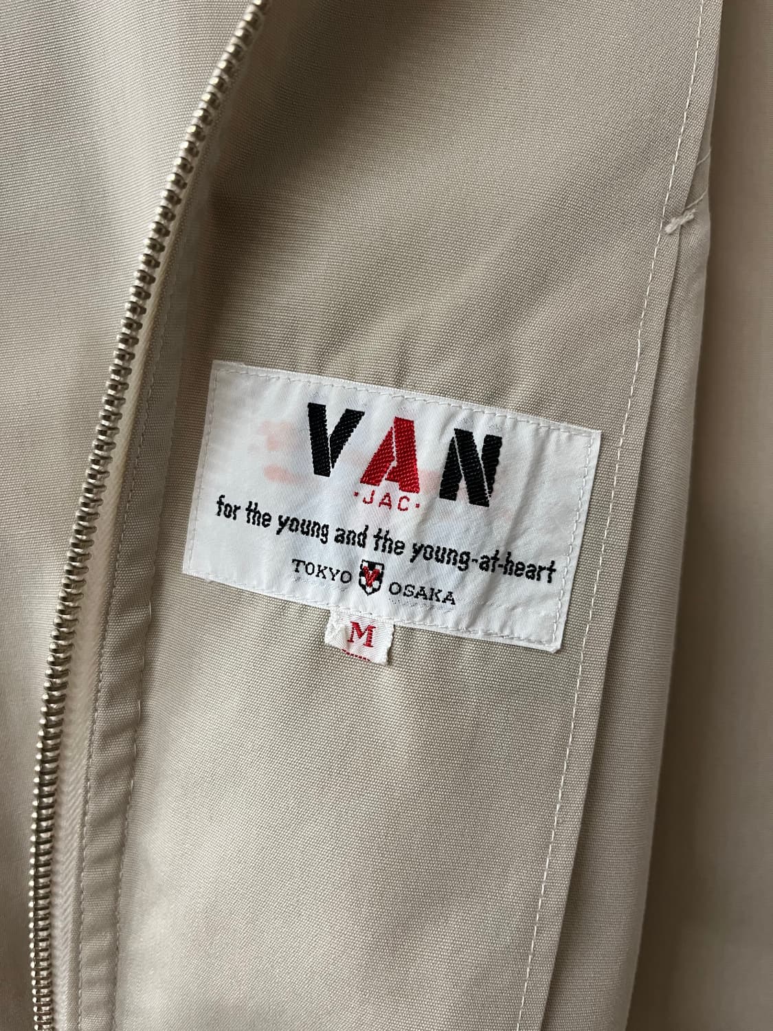 빈티지 VAN JAC 에비에이터 크롭 코튼 자켓 상품이미지8