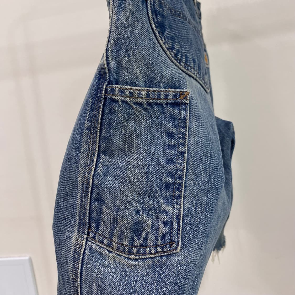 칼하트 우먼 컷오프 카펜터 워크 데님 쇼츠 상품이미지7