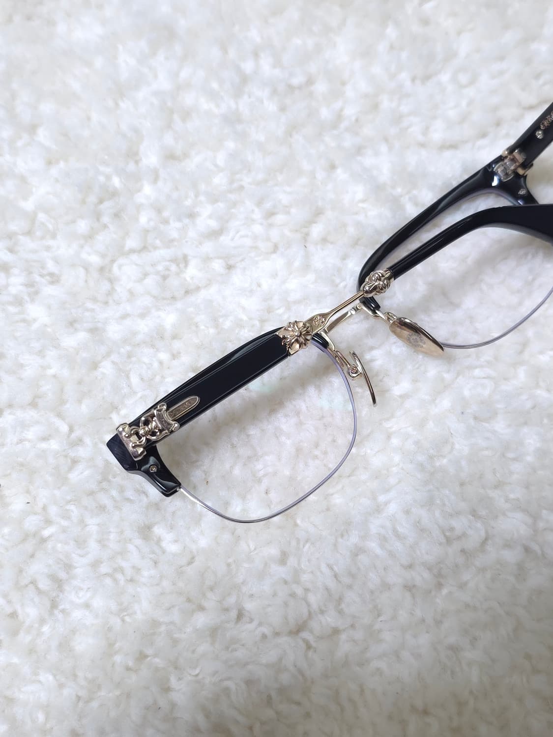 [OS] 크롬하츠 에바질리스트 안경 블랙 골드 상품이미지8