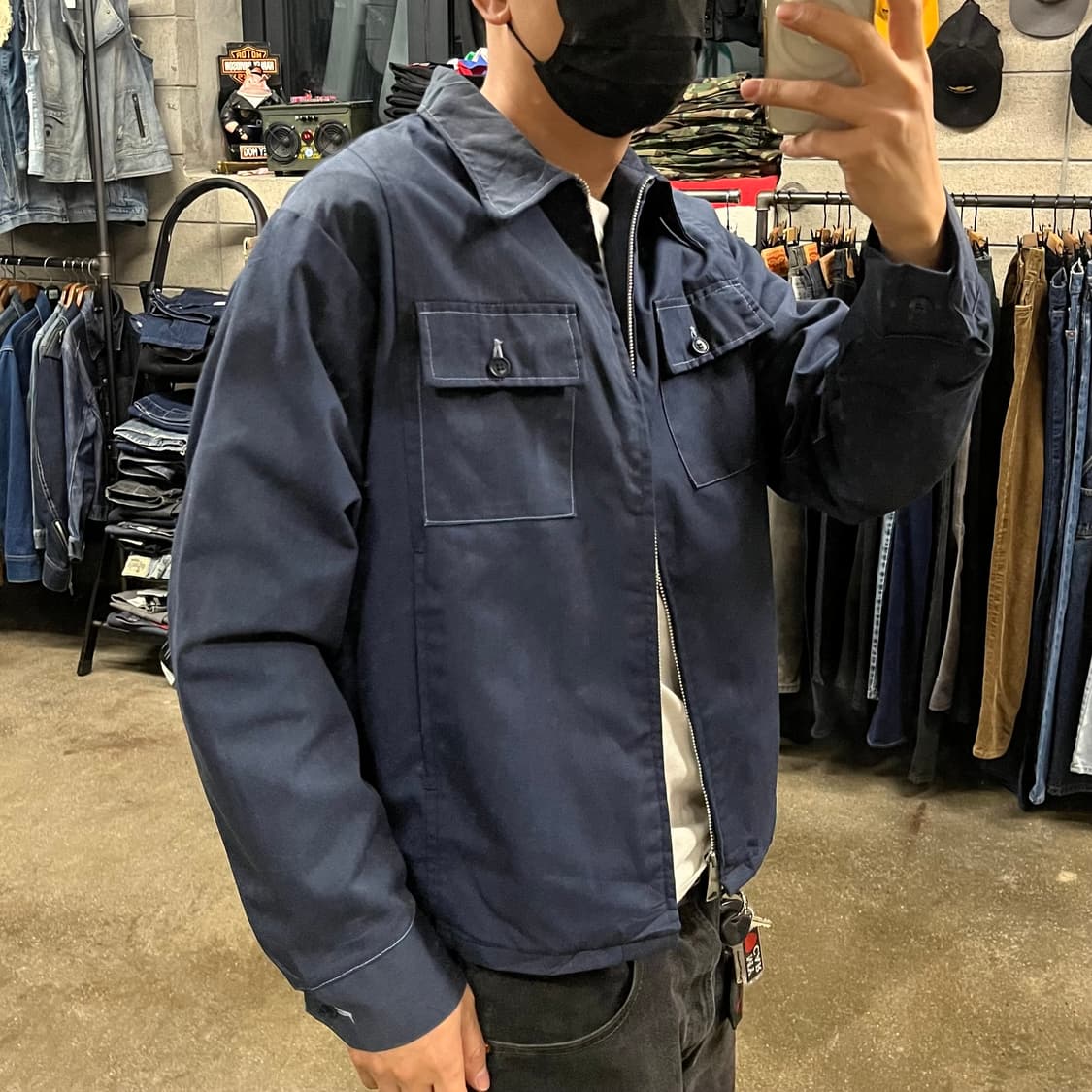 70s Sears 메카닉 워크 자켓 (105) 상품이미지7