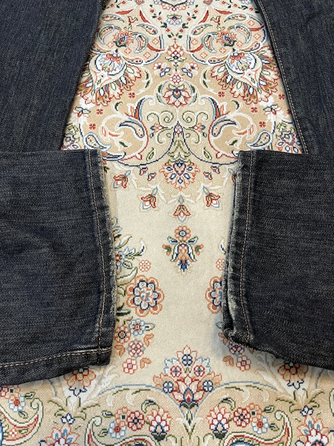 리바이스 501 흑청 데님팬츠 바지 상품이미지5