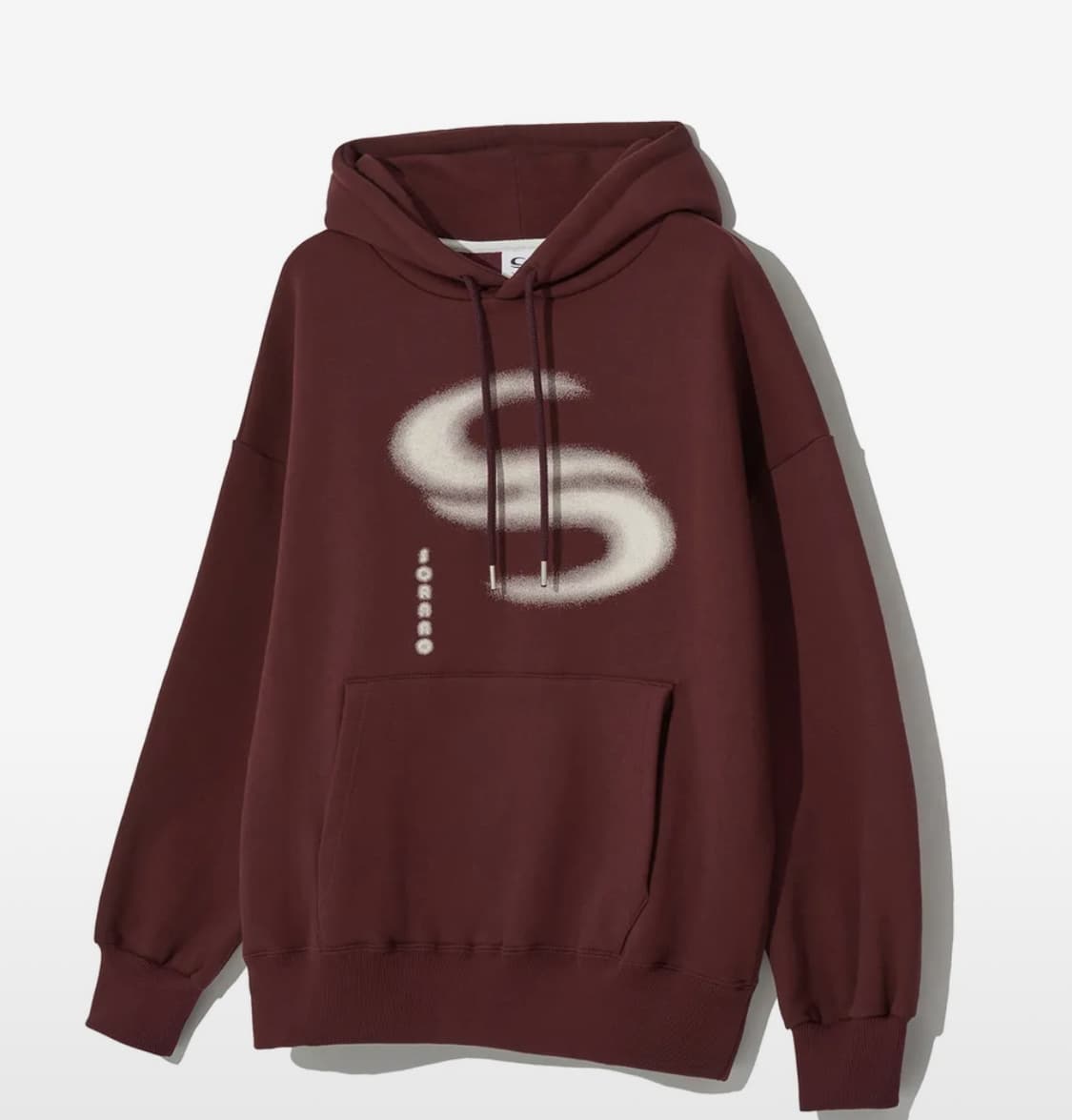 소라노 후드티 L 버건디 상품이미지1