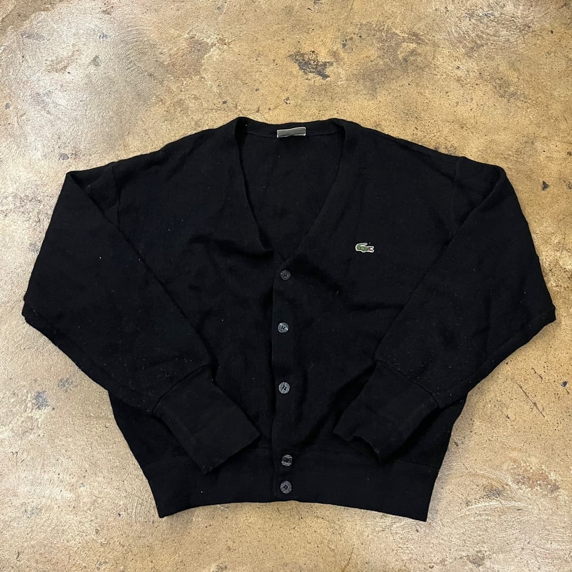 [정품/105] 라코스테 블랙 가디건 b19 상품이미지2