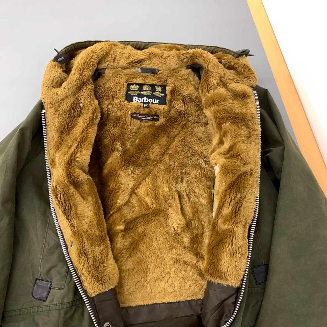 '바버' 비데일 후드 왁스 자켓 '38' 상품이미지8