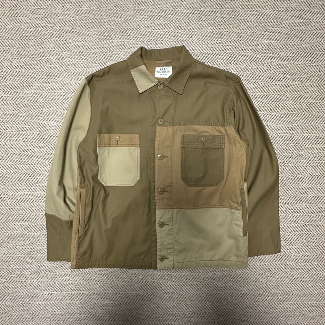 COEN crazy work shirt jacket 상품이미지1