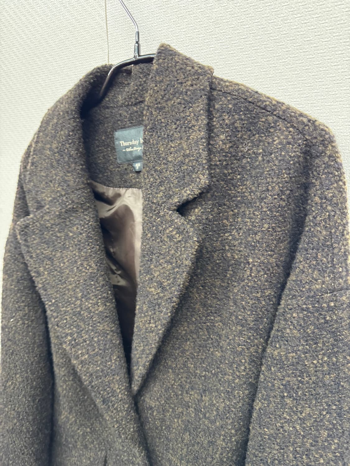 써스데이아일랜드 24시즌 부클 자켓 S(L) 상품이미지4