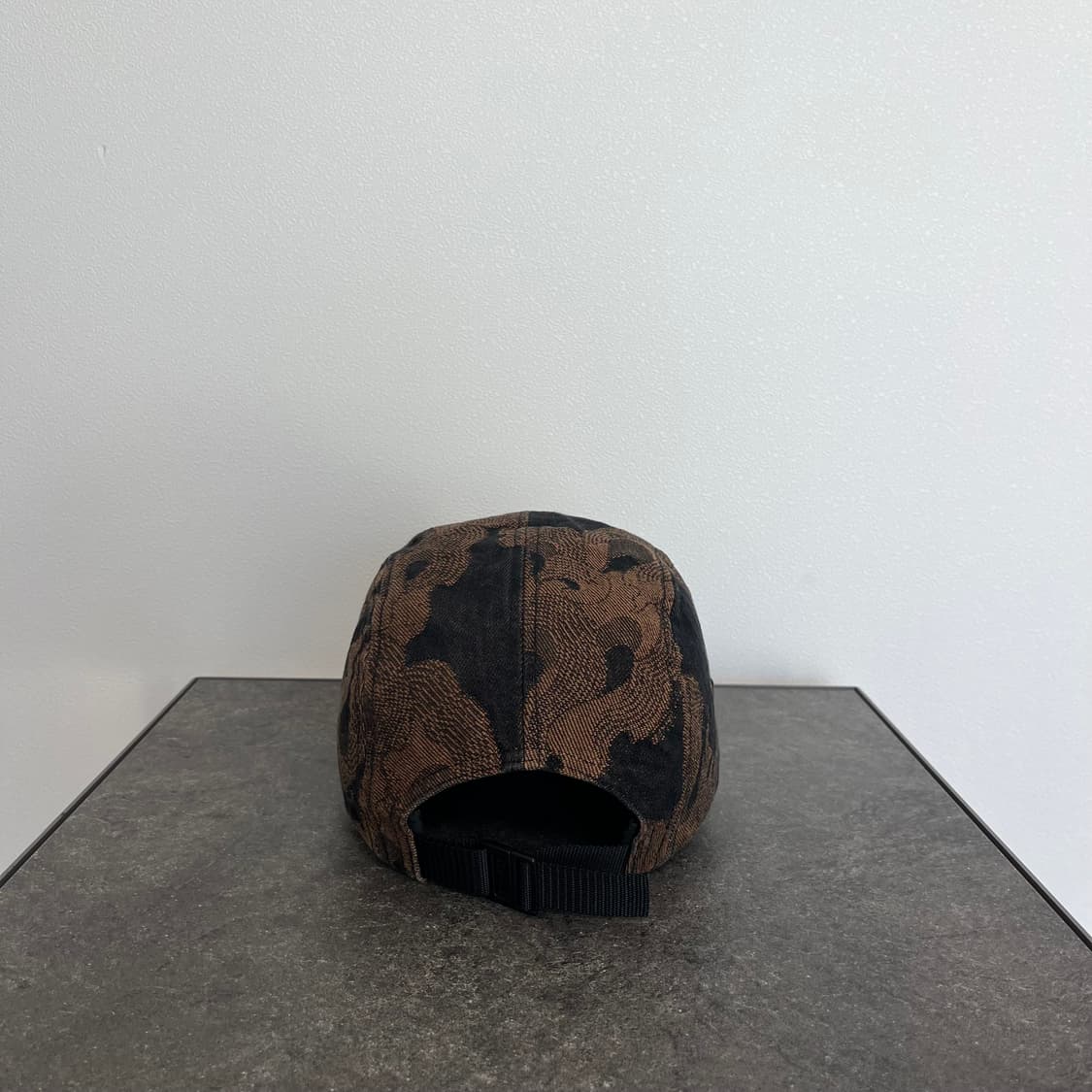 (OS) 슈프림 박스로고 캠프캡 모자 플레임 데님 브라운 상품이미지4