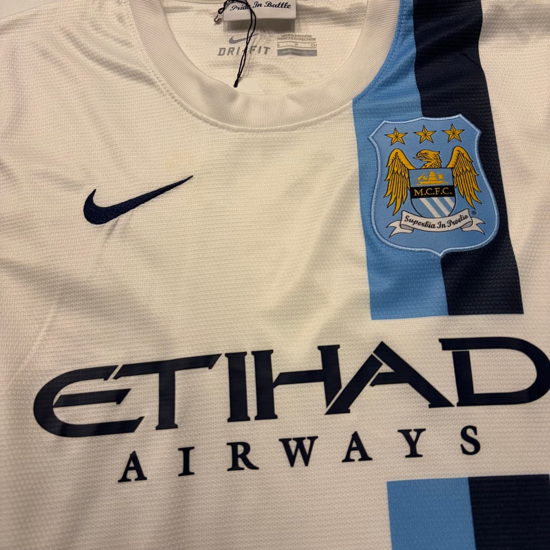 [S] 13-14 나이키 맨시티 긴팔 유니폼 드라이핏 져지 C944 상품이미지4