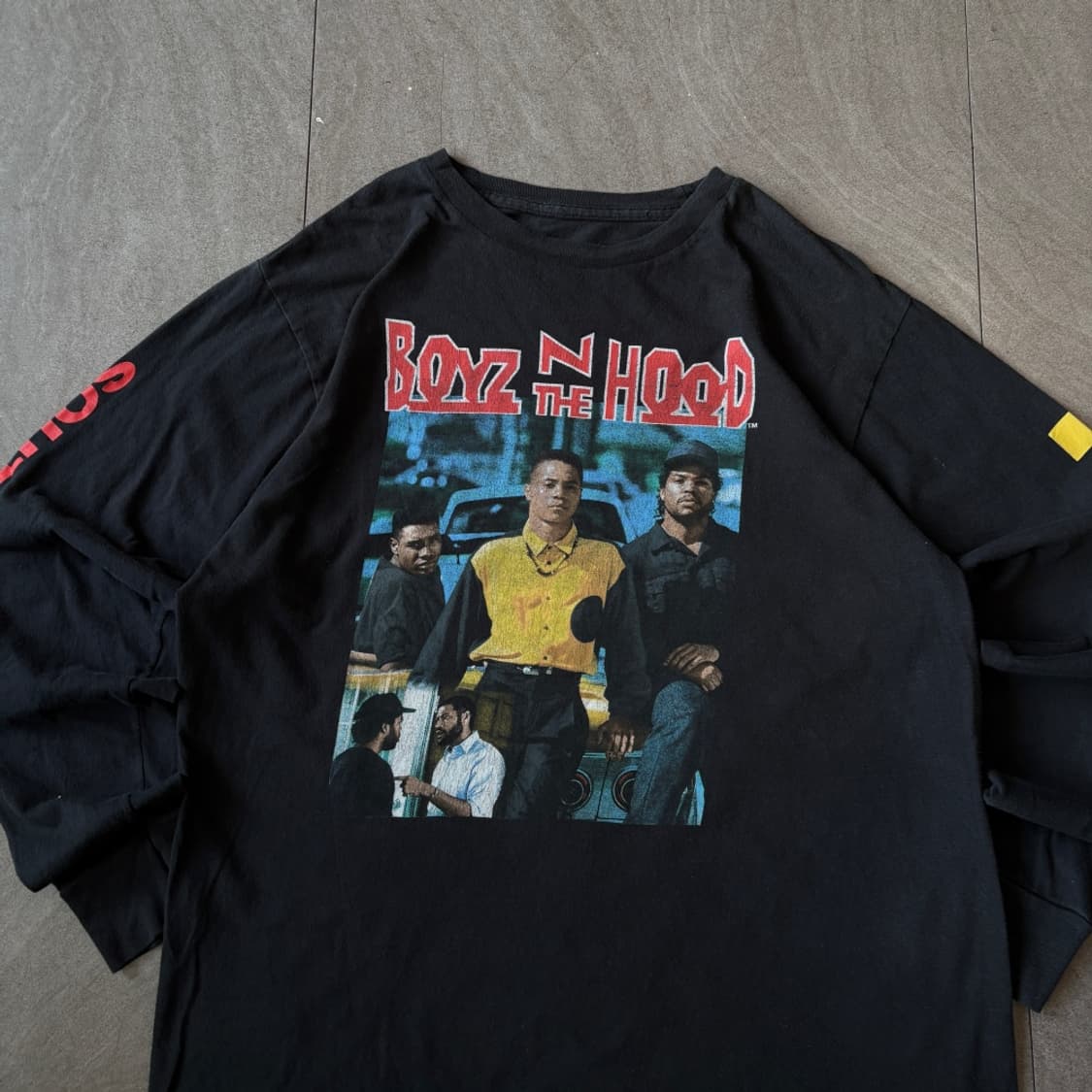 보이즈 앤 후드 롱 슬리브 긴팔티  상품이미지3