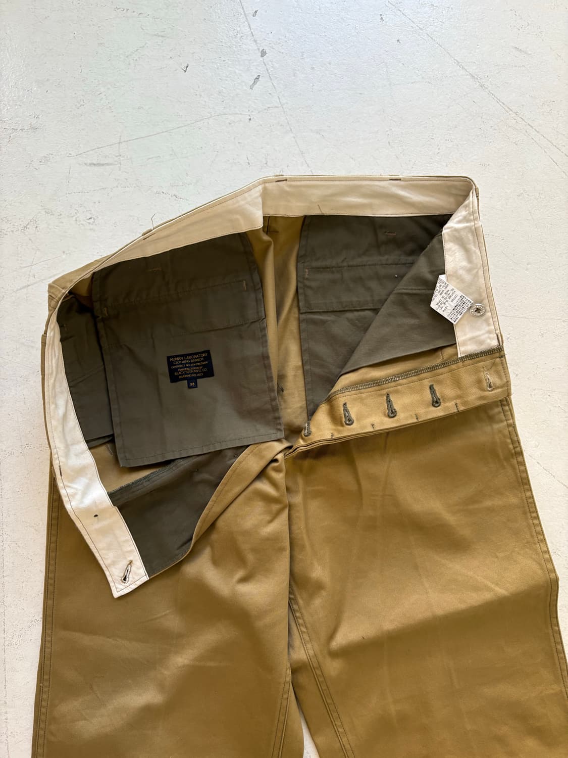 Black sign u.s army khaki chino Pant.  상품이미지6