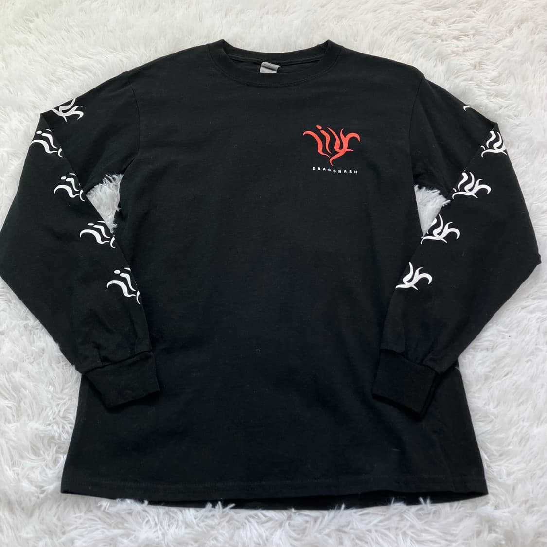 빈티지 갱스터 캐릭터 프린팅 긴팔 751 y2k 스트릿 갸루 펑키 일본빈 상품이미지2