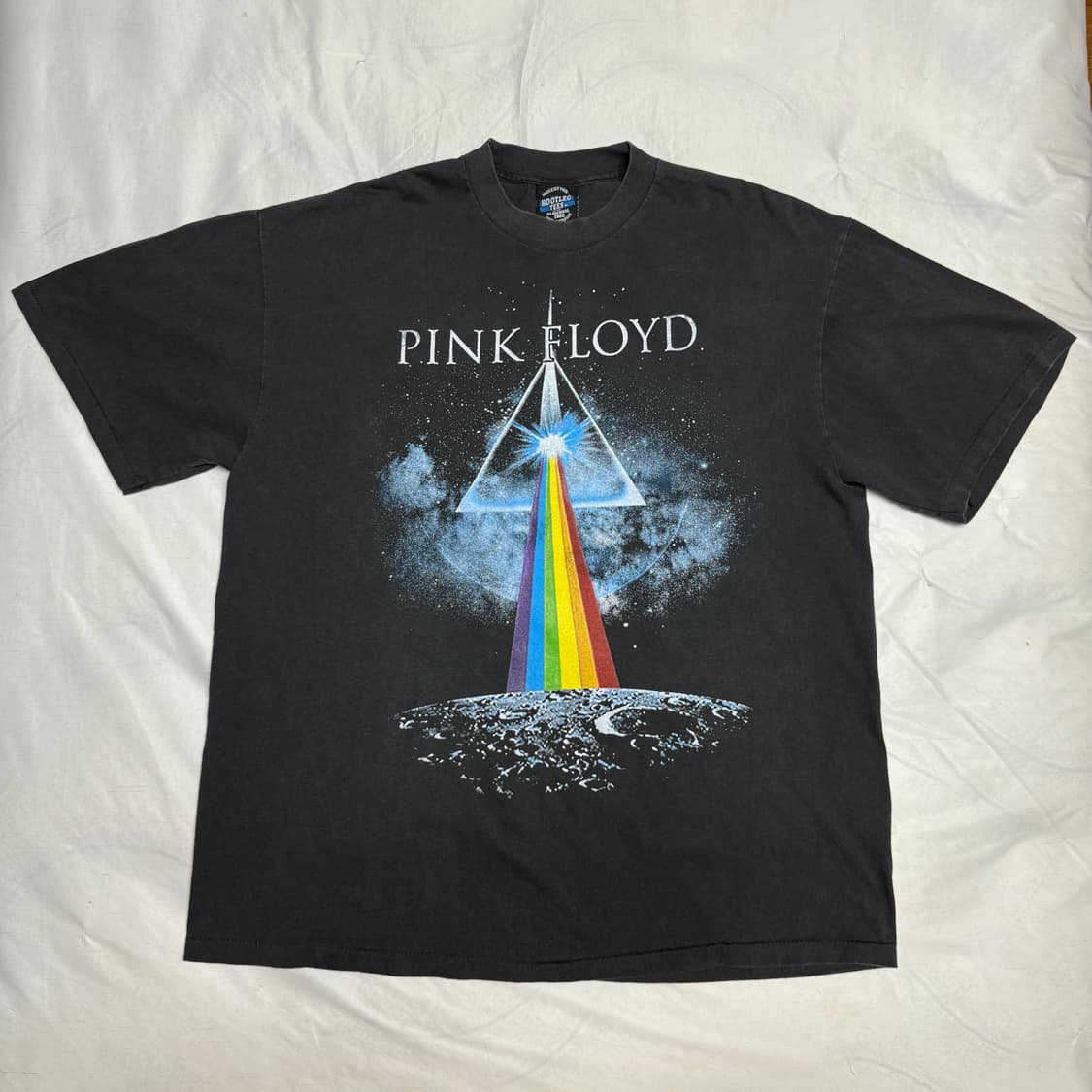 핑크플로이드 Dark Side of the Moon 티셔츠 수소봉재 상품이미지2