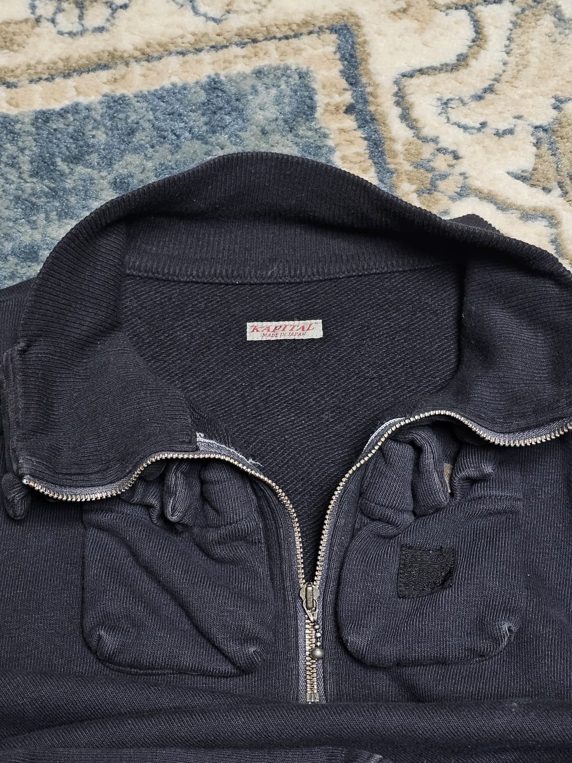 [3] 캐피탈 니켈 집업 블랙 상품이미지7