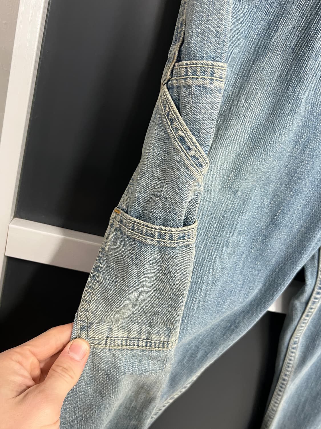 00s Levis 리바이스 카펜터 루즈 스트레이트 데님 팬츠 상품이미지4