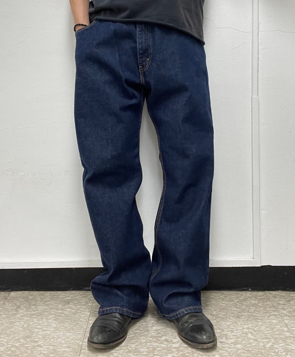 [38x30] 00s Levis 리바이스 517 부츠컷 진청 데님 상품이미지1
