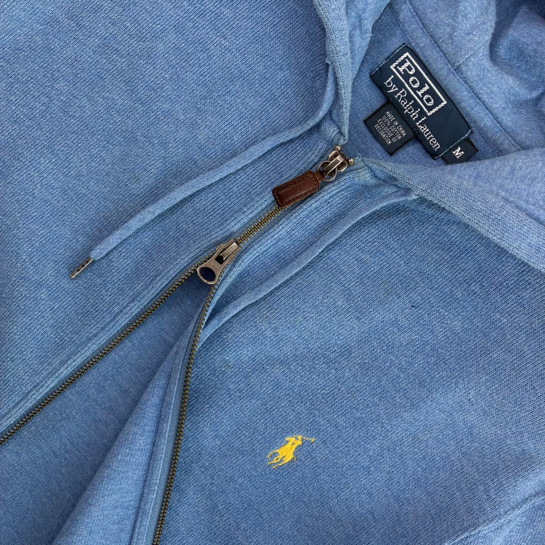 Polo  폴로 랄프로렌 자수 코튼 투웨이 니트 후드집업  상품이미지4