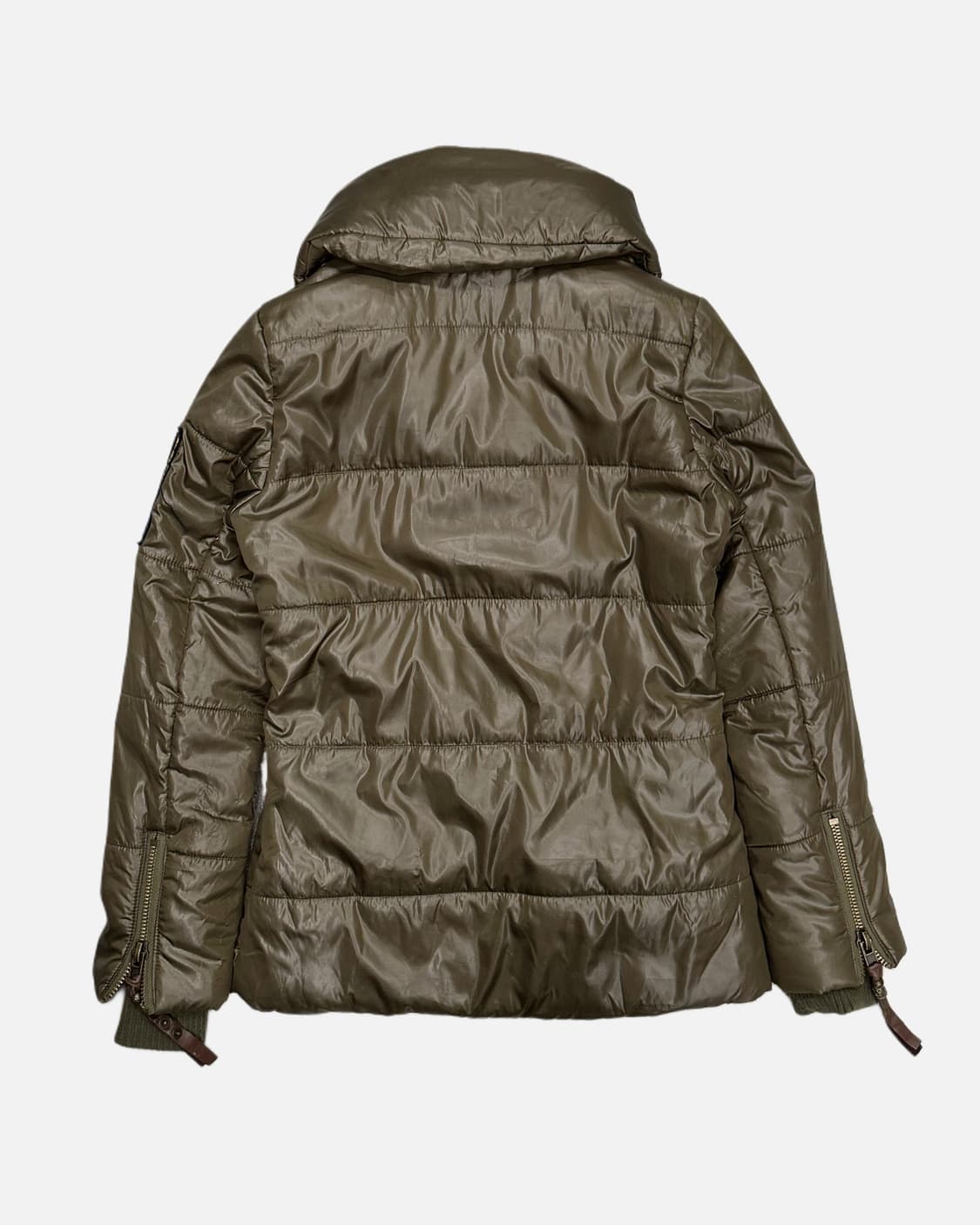 GARULA khaki layered paded jacket 상품이미지6