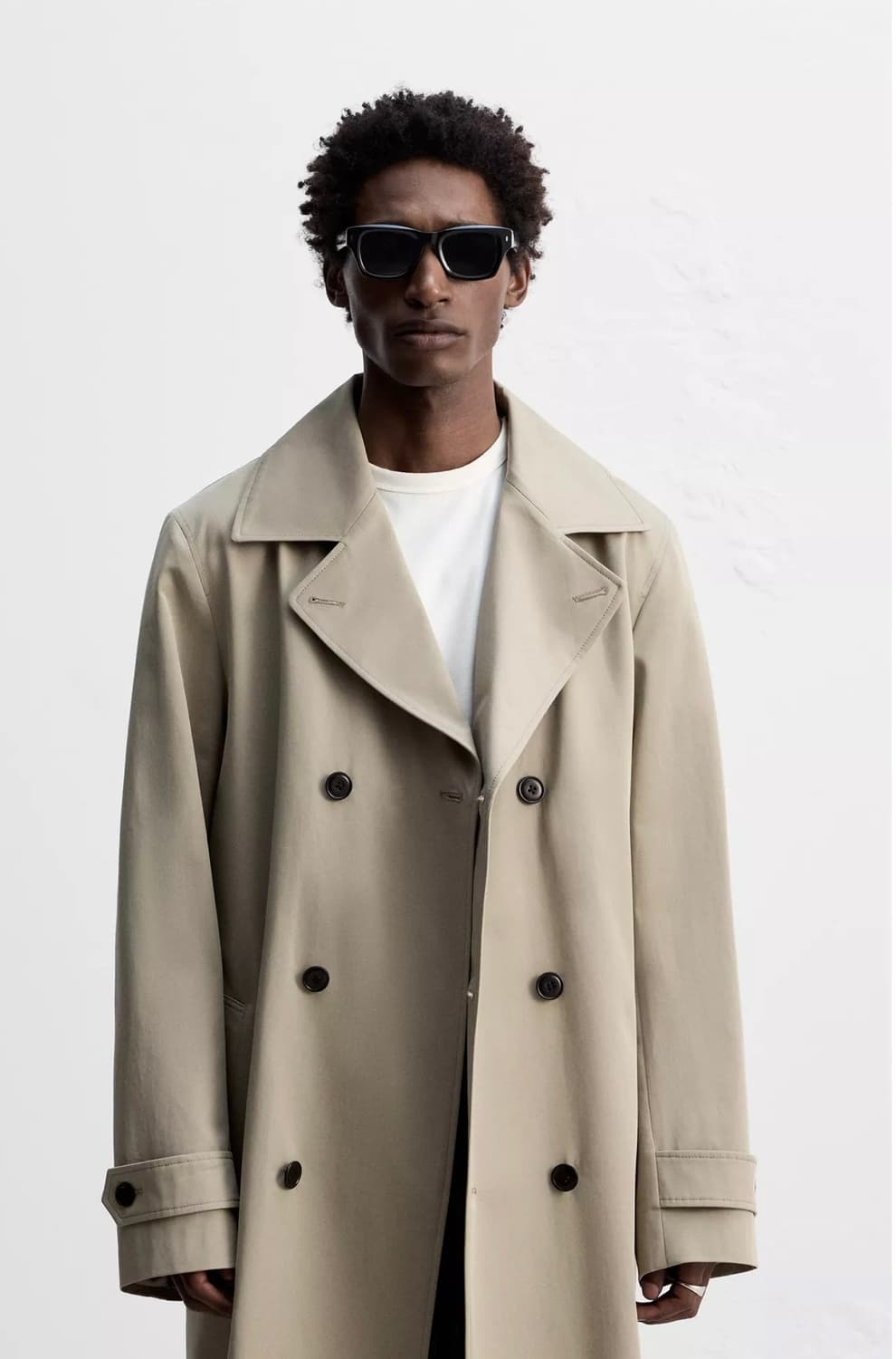 자라 오리진 MANTECO 롱 트렌치 코트 상품이미지3