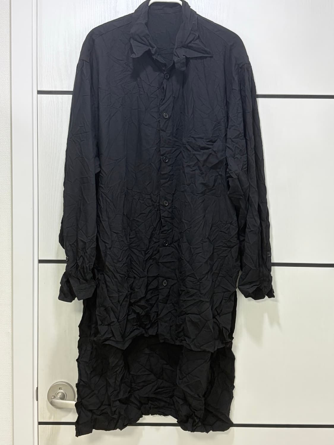 요지 야마모토 뿌르옴므 링클 스태프 셔츠 상품이미지3