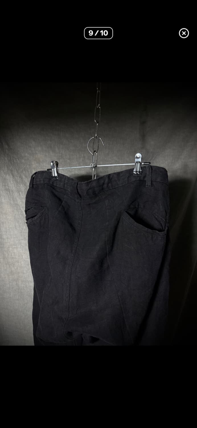 KMRii Hand-Stitched Linen capri pants 상품이미지9
