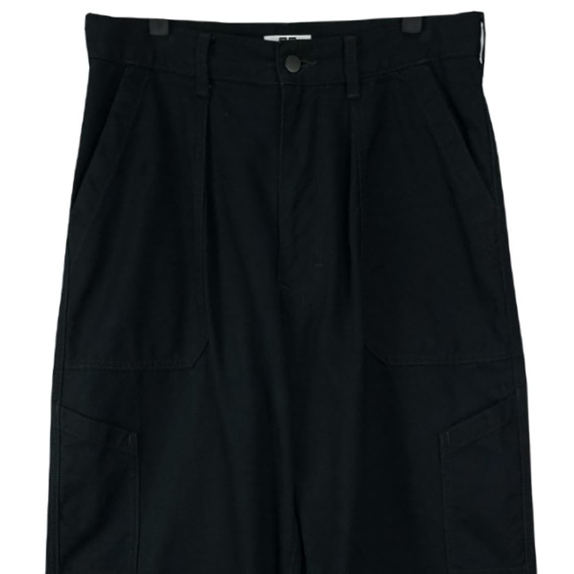 [유니클로 U 르메르] 루즈핏 워크 팬츠 블랙 M19429 상품이미지4