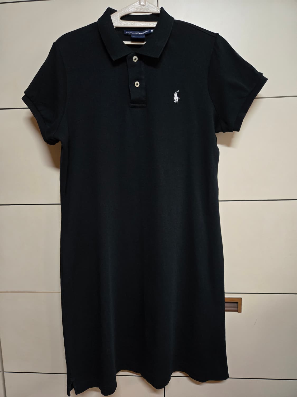 폴로 랄프로렌 스포츠 블랙 반팔 카라 원피스 상품이미지1