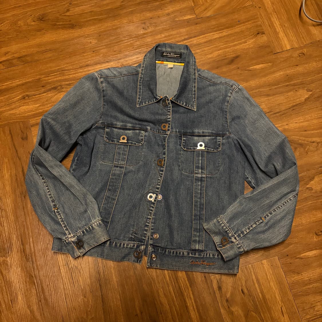 SALVATORE FERRAGAMO SILVER DENIM SHIRTS 상품이미지6