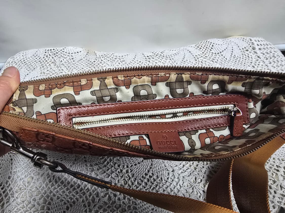 구찌 시마 레더 크로스백 상품이미지9