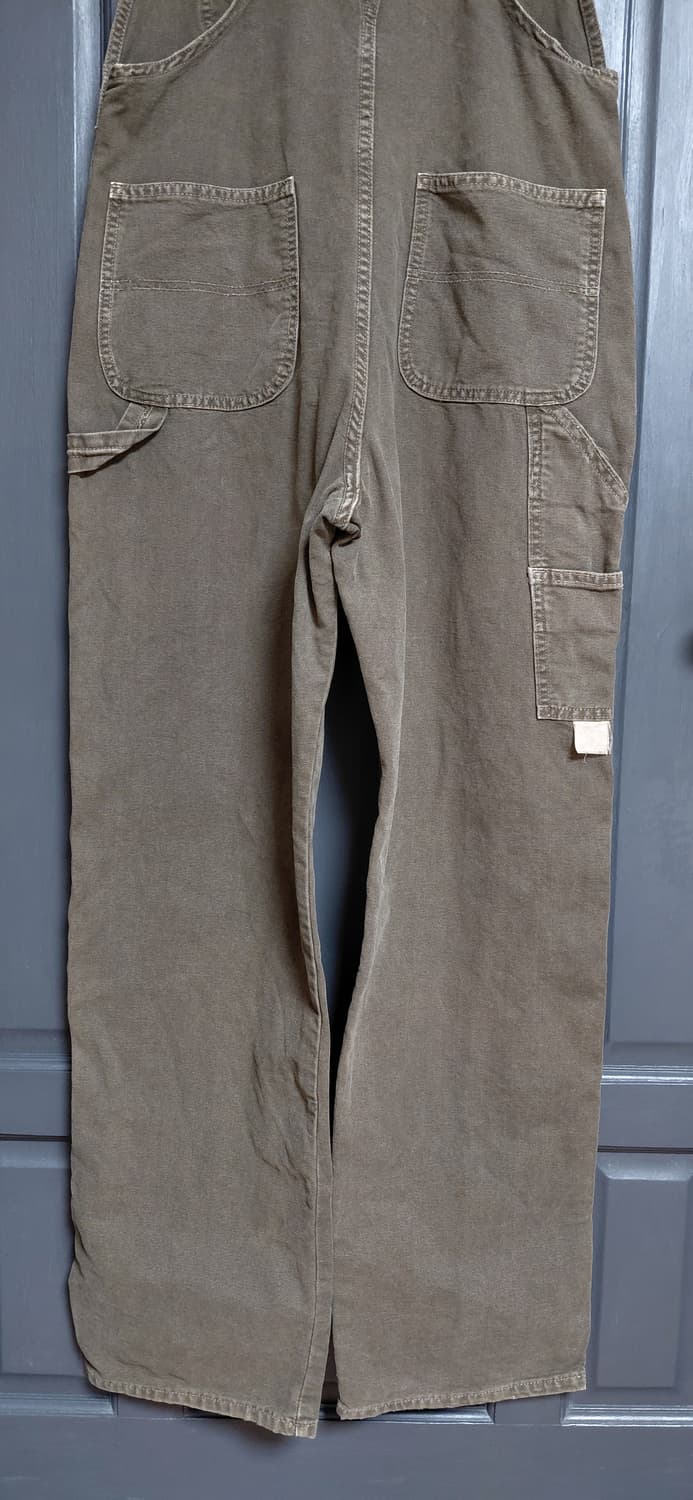 World Workers 월드워커스 카키 멜빵바지 상품이미지8