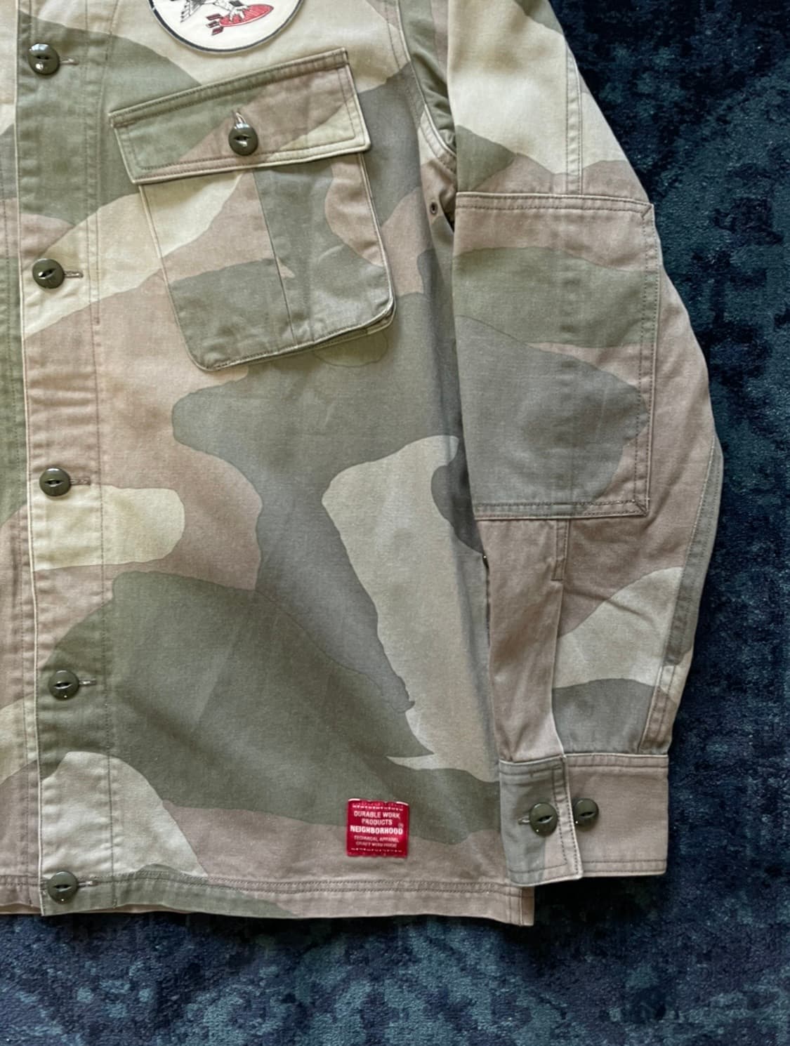네이버후드 밀리터리 워크 셔츠 상품이미지3
