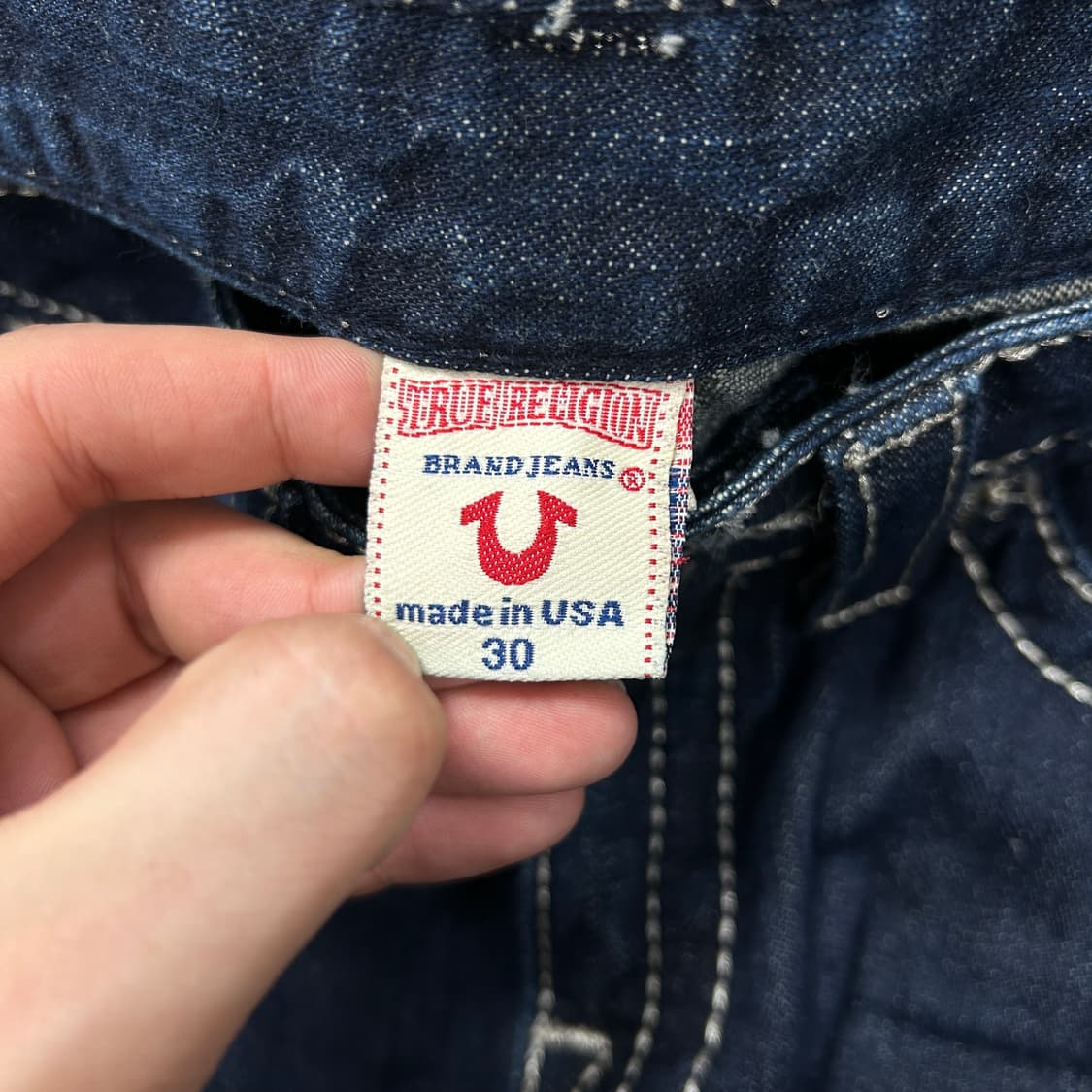 트루릴리전 섹션 조이 빅T 데님팬츠(30) 상품이미지6