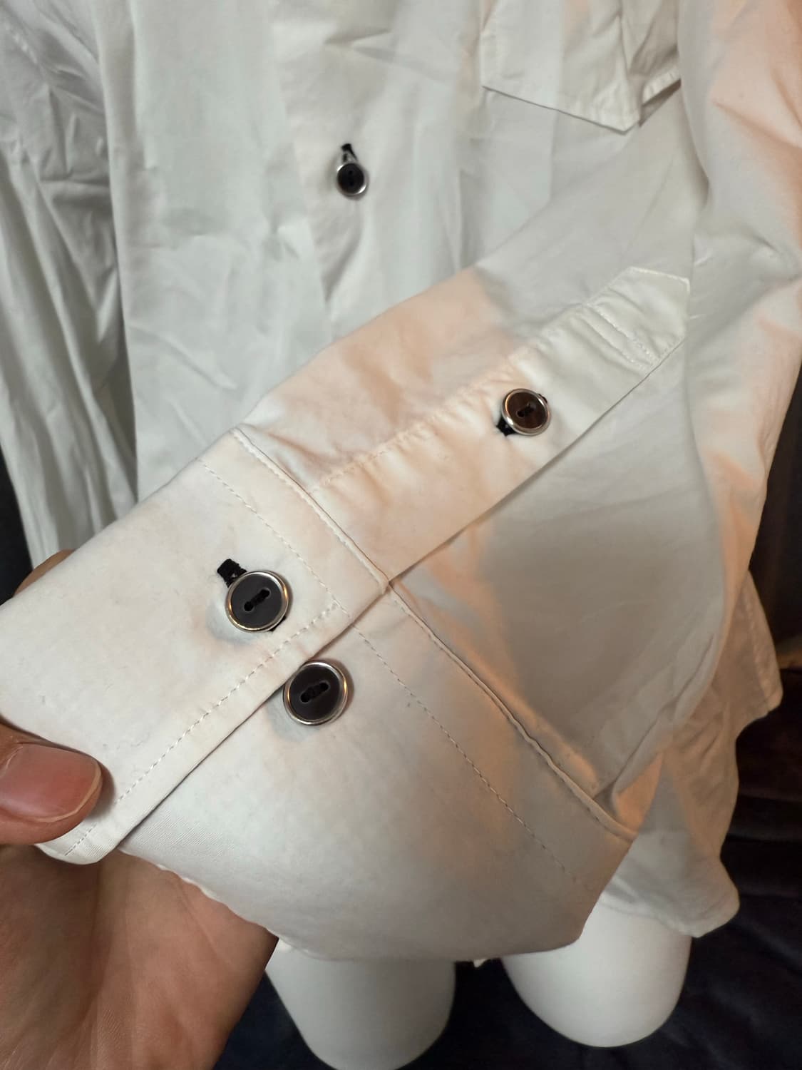 세먼틱 디자인 드레스 셔츠  상품이미지2