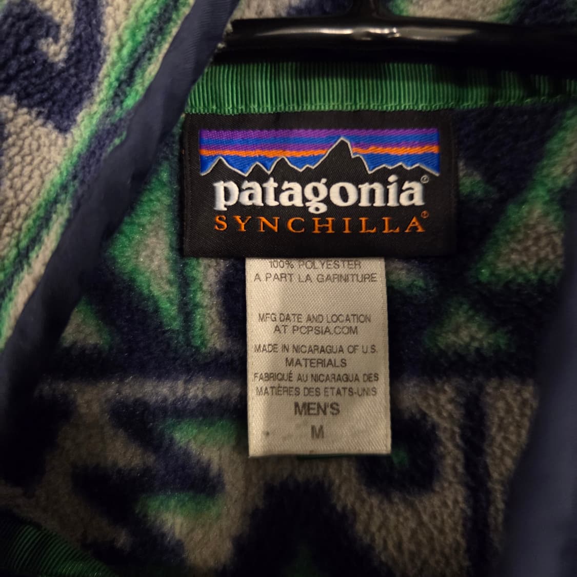 파타고니아 신칠라 아즈텍 패턴 14년 제조 상품이미지3