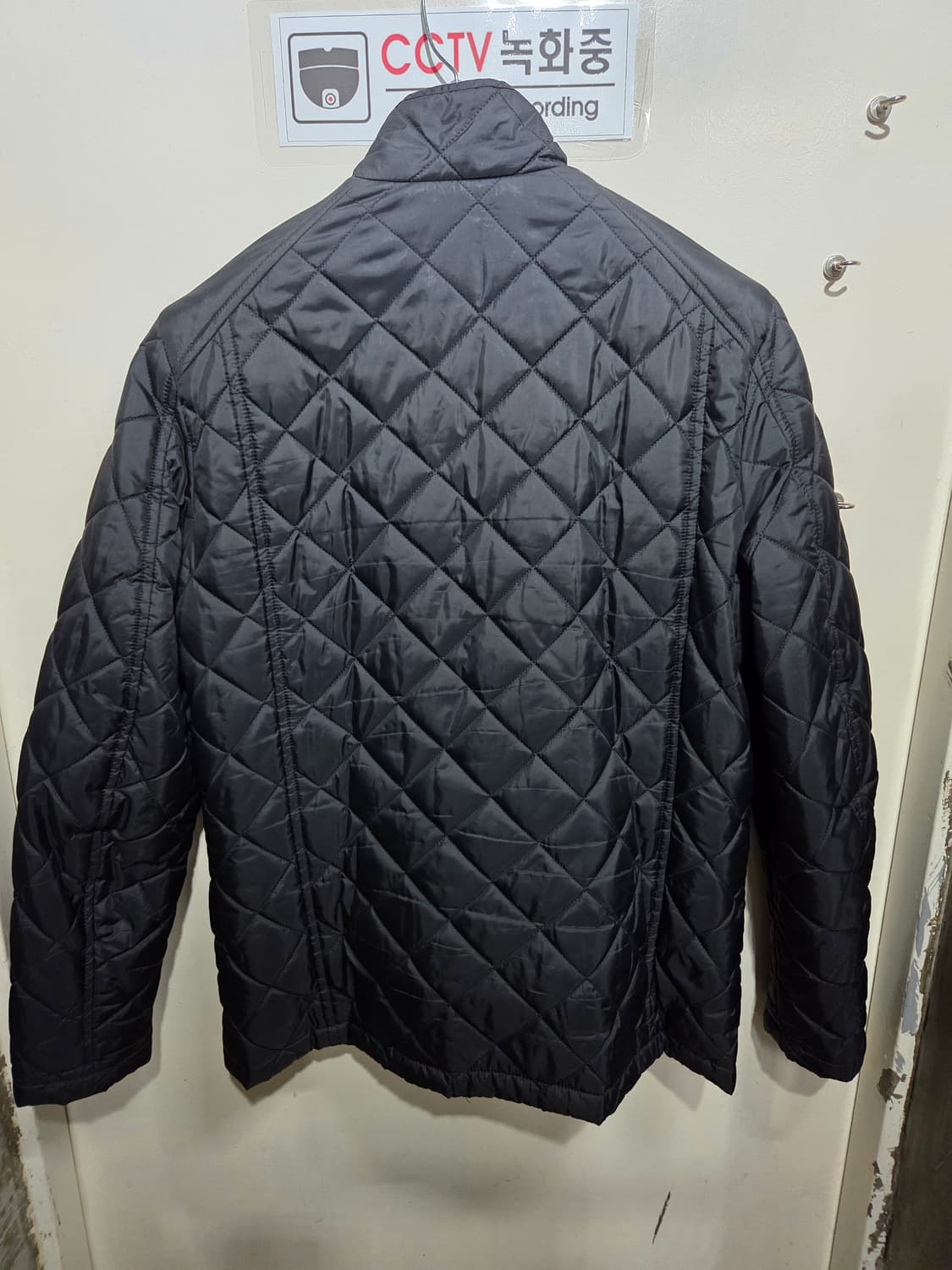 남성 블랙 퀼팅 자켓 상품이미지2