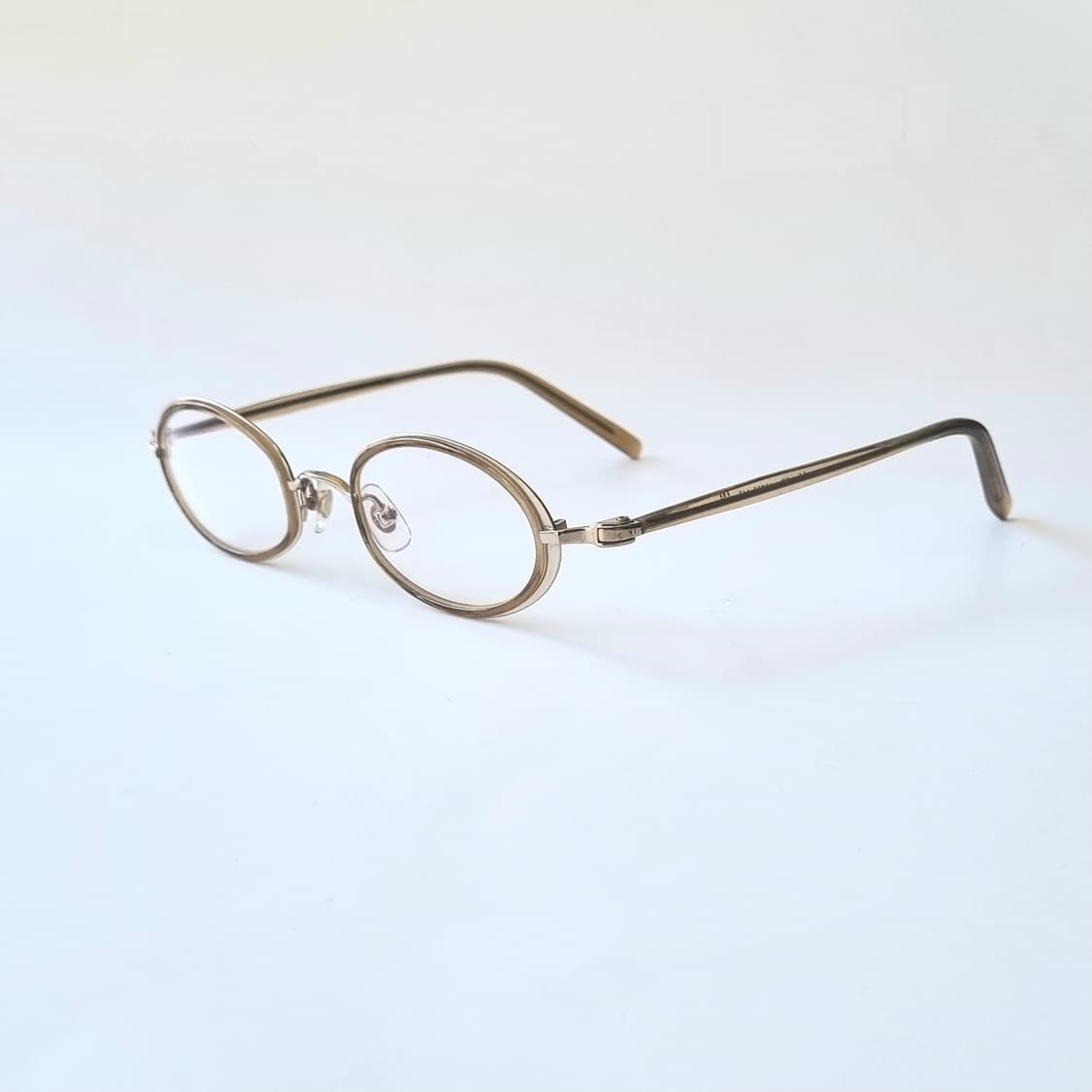 데드스탁 빈티지 미니멀 오벌쉐입 솔텍스 안경테 0004 상품이미지4