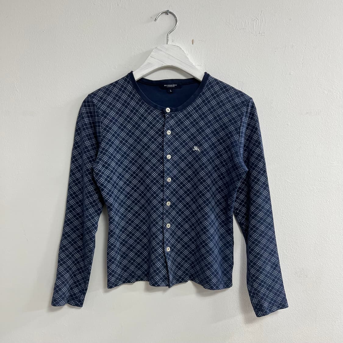 Burberry 버버리 체크 가디건 상품이미지1