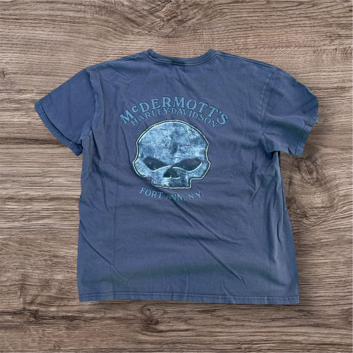 Harley Davidson Faded Print T-shirt 상품이미지3
