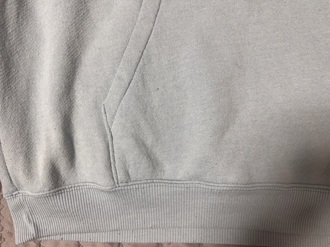 아크네 스튜디오 리버스 라벨 후드 S 파우더 블루 상품이미지7