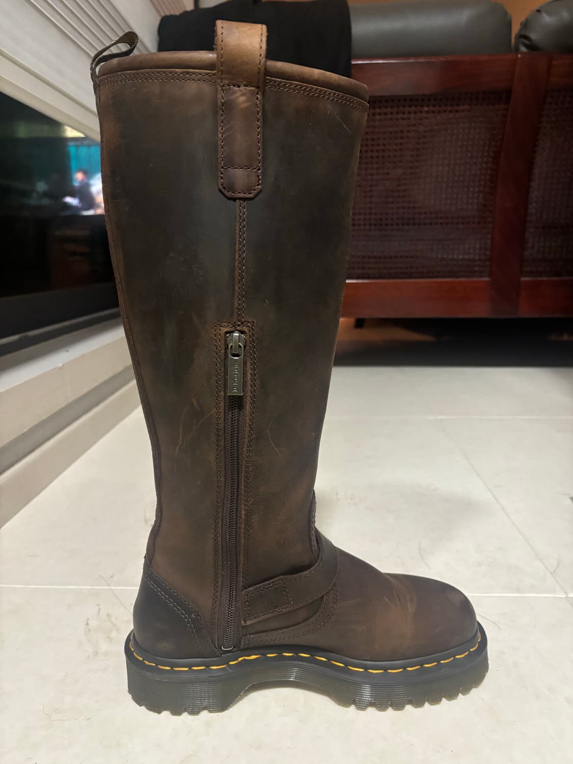 닥터마틴 애니스톤 니하이 브라운   BRW / 41871200 상품이미지6