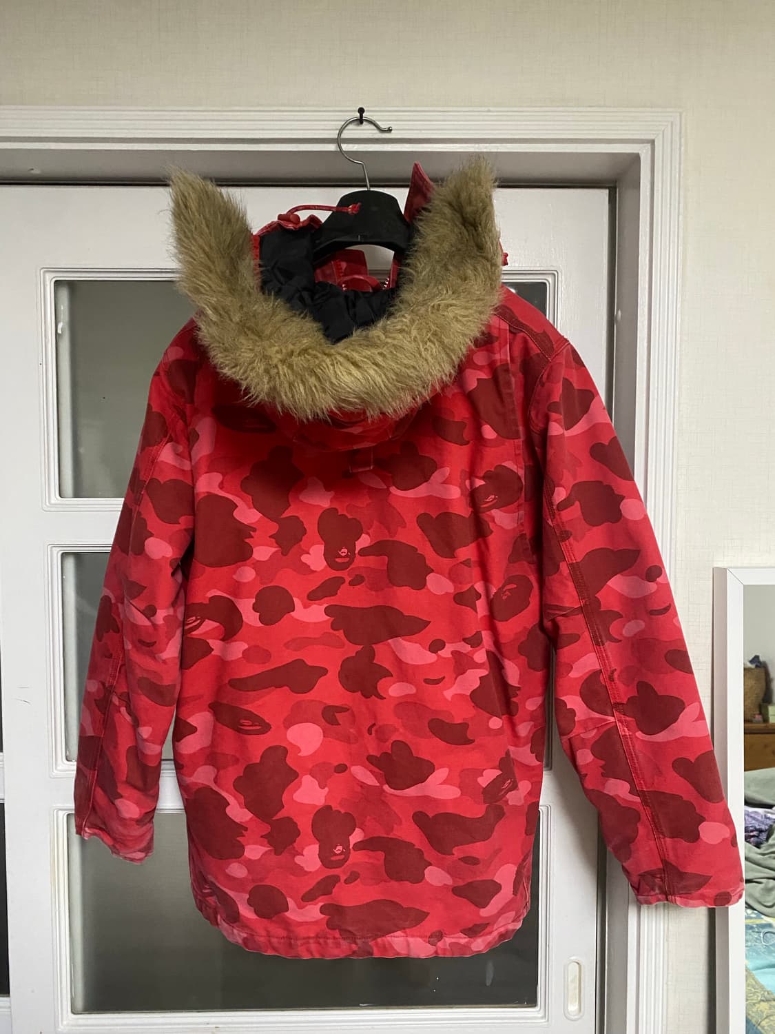 OG 니고 베이프x칼하트  2006 레드카모 N-3B 상품이미지2